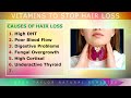 Top 5 Vitamins To PREVENT Hair Loss