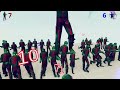 100x MONSTER STALKER + 1x GIANT vs 1x EVERY GOD   Totally Accurate Battle Simulator TABS