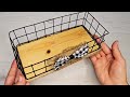 2 Great i-İdeas from Garden Netting Wire and Wooden Crate Boards!