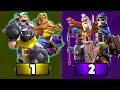 KNIGHTS vs CARDS with SHIELDS | CLASH ROYALE OLYMPICS