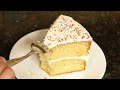 The Most AMAZING Vanilla Cake | Classic Vanilla Cake Recipe | AnitaCooks.com