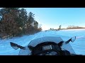 Snowmobiling Adams County Wisconsin 1/20/24. 360 footage!