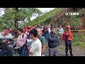 En video quedó registrado el derrumbe que se llevó 4 casas en el Cauca | El Tiempo