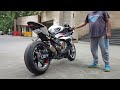 LOUD BMW S1000RR Akrapovic GP Exhaust System Sound (FLAME SPITTER) 🔥