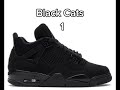 Top 5 Black Jordan 4s