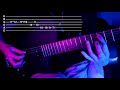 How to play : The Dark Side (Muse) - GUITAR TAB (solo + riff) ♫