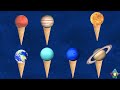 HUNGRY PLANETS 🌎 🪐 COMPILATION | Planet SIZES for BABY | Funny Planet comparison for kids | Planets