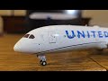 Gemini Jets 1/200 United 787-9 Unboxing + Comparison