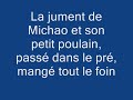 La jument de michao