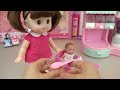 Fruit Ice cream shaker and Baby doll refrigerator toys play