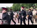 TROOPER GOES DOWN AT BUCKINGHAM PALACE CAUGHT ON CAMERA