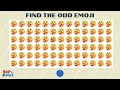 Find the odd one out to Win the Emoji Quiz! | Easy, Medium, Hard, Impossible