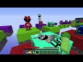 Playing a NIGHTMARE POPPY PLAYTIME LUCKY BLOCK RACE in Minecraft!