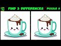 Find 3 Differences 🔍 Attention Test 🤓 Puzzletime  🧩 Round 222