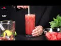 Watermelon Mojito | Watermelon Mocktail | Refreshing Home made Watermelon Juice | Summer Drink