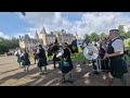 Balaklava Pipes And Drums at purple poppy event. 03/08/24