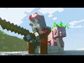 Alex & Steve Life  - Rescue The Villagers Full Movie ( Minecraft Animation )