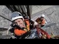 Climbing to the Top of the Burj Khalifa -The World's Tallest Building | Behind-the-Scenes