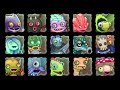 Memory Game Sounds - All Monster Sounds (My Singing Monsters)