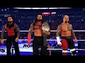 WWE 2K24 - Roman Reigns Bloodline Entrance w/ Music