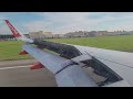 Easyjet A32N landing at Napoli Capodichino, runway 24