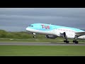 25 MINUTES OF TAKE OFFS  at Manchester Airport 12th April 2024