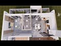 SMALL AND COZY L-shaped house || MODERN AND CHEAP DESIGN!!