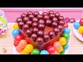 Amazing KITKAT Cake | Best Miniature COLORFUL CHOCOLATE Cake Decorating | Tiny KitKat Dessert Making