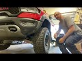 Lifting a Ram TRX with Geiser Off-road springs