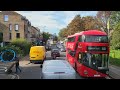 London Bus Route 55 | London Bus Ride from Walthamstow to Oxford Circus 4K