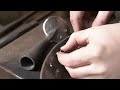 Blacksmithing - Forging a skillet / frying pan
