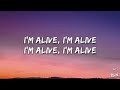 Sia - Alive (Lyrics)