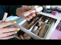 declutter & organize my makeup, hygiene products💄🎀 satisfying, ulta haul, palette organization