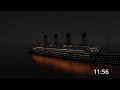 Titanic 111: Real Time sinking.