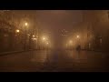Foggy Street With Rain 8 Hour | Rain on Street | Rain Sounds for Sleeping | Calm rain | Sleep, Study