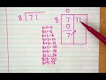 2 digit division box method