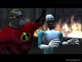 The Incredibles Rise of the Underminer - Game Movie (All Cutscenes)