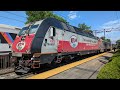 Railfanning NJ Transit at Short Hills 7-15-24: 4503 Atlas Model Railroad locomotive Gladstone bound!