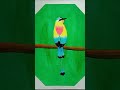 Acrylic painting for beginners birds