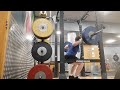 Squat Pr 130kg 4x4 Weighted Pullups - Road To 150kg Squat