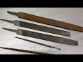Can you sharpen a dull file in Acid? Sharpening metal files - Experiment