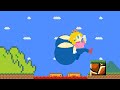 Super Mario Bros. but Mario's Double Trouble with Double Cherry Powerups (Part 2) | Game Animation