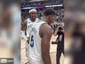 TIMBERWOLVES Locker room scenes after qualifying for the Western Conference finals - Exclusive