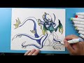 How to Draw the Kraken Titan l Kong Skull Island