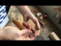 4 gestes INDISPENSABLES pour sculpter une figurine en bois au couteau