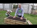 How to Build a Mini RAISED BED Using ONE PALLET, FREE Backyard Gardening!