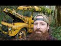 Let's Drive This Abandoned Rat Infested Vintage School Bus Out of The Forest! Will It Run and Drive?