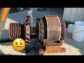 529KG Massive Motor Melt - Scrapyard Salvage - 87 Year Old Motor - Bulk Copper Bars - Target  Video