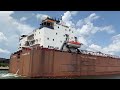 ⚓️Largest Ship on Great Lakes sets NEW Horn Decibel Record! Paul R. Tregurtha departs Duluth, MN