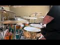 Mapex Armory (Ocean Sunset) - Ludwig Pee Wee Snare - Zildjian K Sweet & Meinl Byzance Cymbals